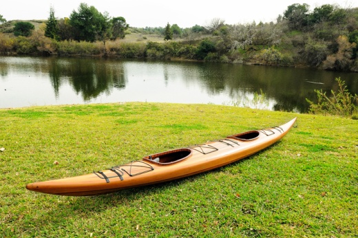 Tandem Wooden Kayak 19 Ft