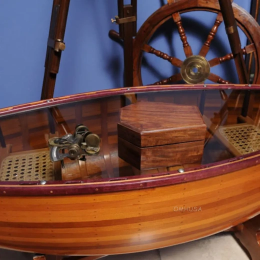 Nautical Sextant in Wood Box (Medium)