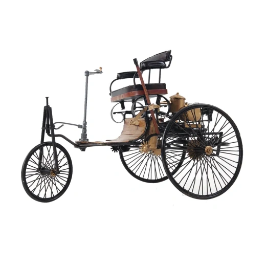 1886 Yellow & Black Benz Car Replica