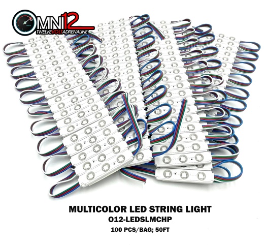 Omni12 Multicolor String Led Lights - 50FT 5050 LED Lights