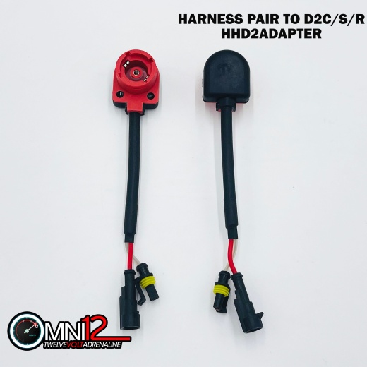 Omni12 Hid D2 Adapter Harness