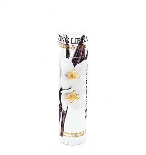 Aroma Vanilla Flavored Moisturizing Lip Balm With Shea Butter