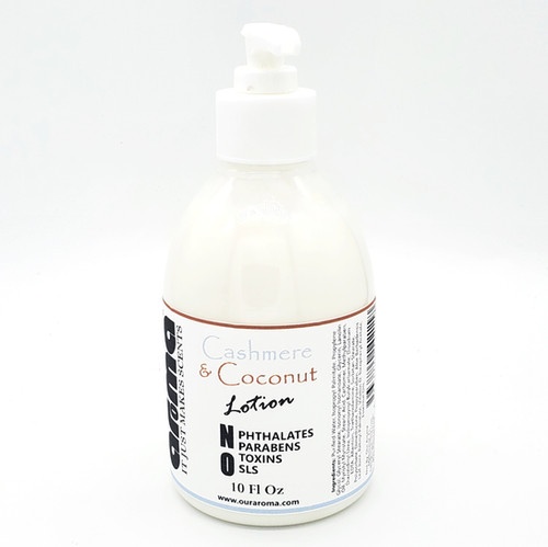 Our Aroma Cashmere & Coconut All-Natural Body Lotion 10Floz