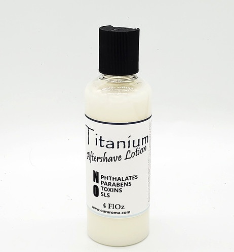 Our Aroma Titanium All-Natural Aftershave Lotion For Men 10Floz