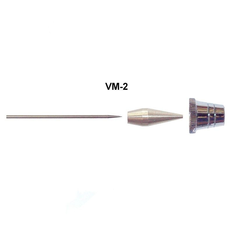 Paasche VM-2 Tip, Needle and Aircap: size 2 (0.66 mm)