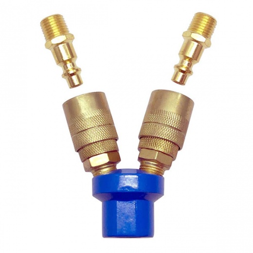 2 Outlet Manifold for Airbrushing Efficiency