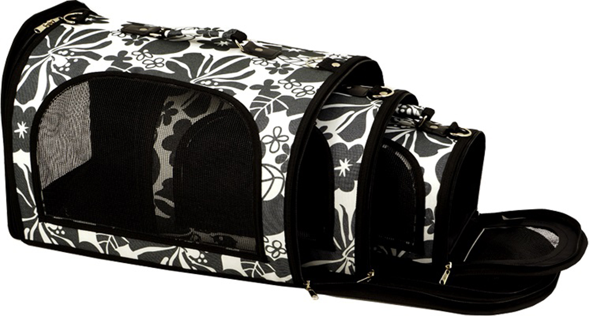 A And E Cages Happy Beaks The Excursion Small Animal Pet Carrier Black; 1EaMd