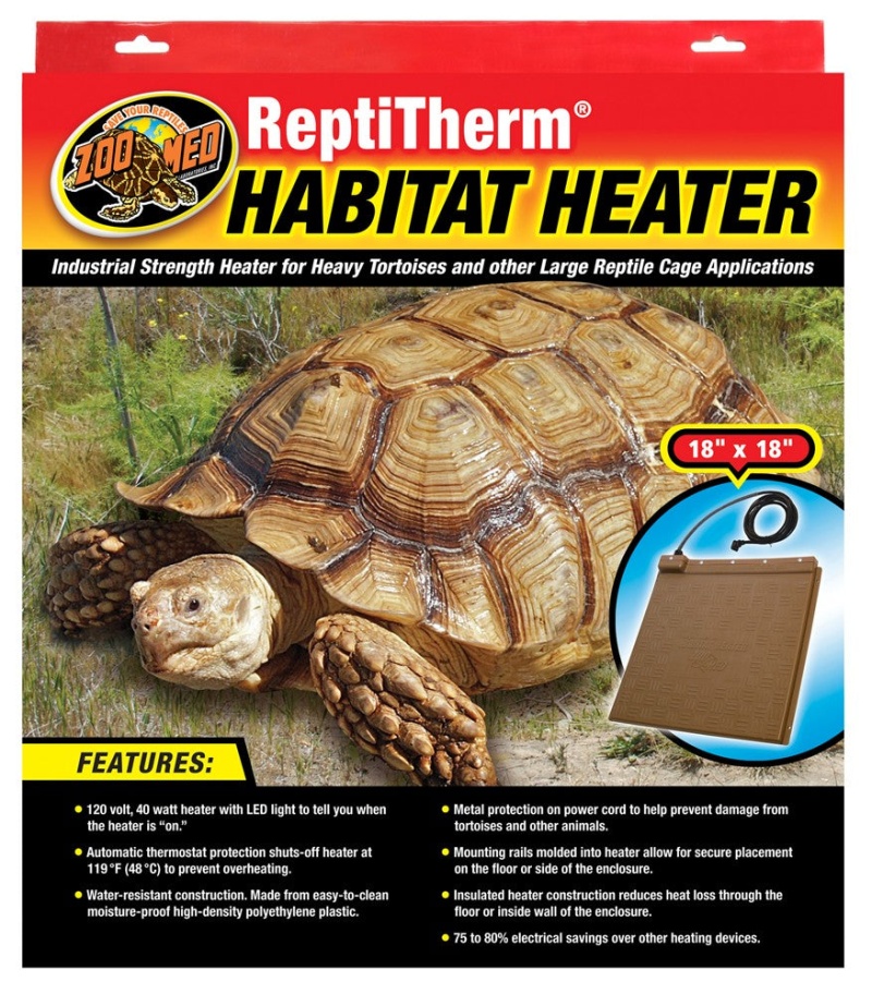 Zoo Med ReptiTherm Habitat Heater 40W for Large Reptiles