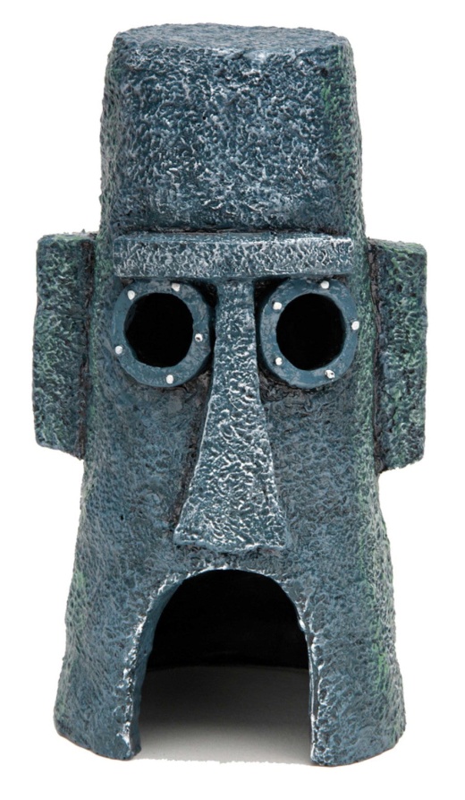 Spongebob Squidward Island Aquarium Statue - 6 Inch Decorative Piece