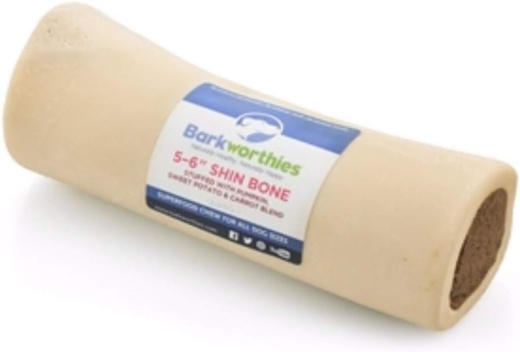 Barkworthies Stuffed Shin Bone Pumpkin 5-6 Inch