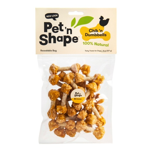 Pet 'N Shape Chik 'N Dumbbells Dog Treat