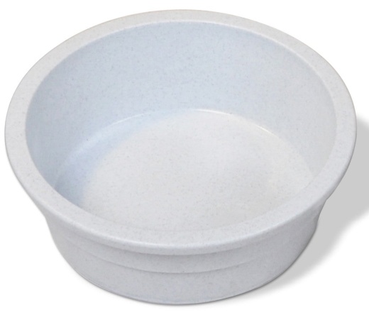 Van Ness Plastics Heavyweight Crock Dish Grey - 52 Oz Large Dog Bowl