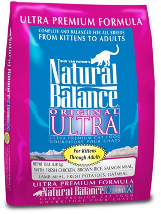 Natural Balance Original Ultra Premium Whole Body Health Dry Cat Food