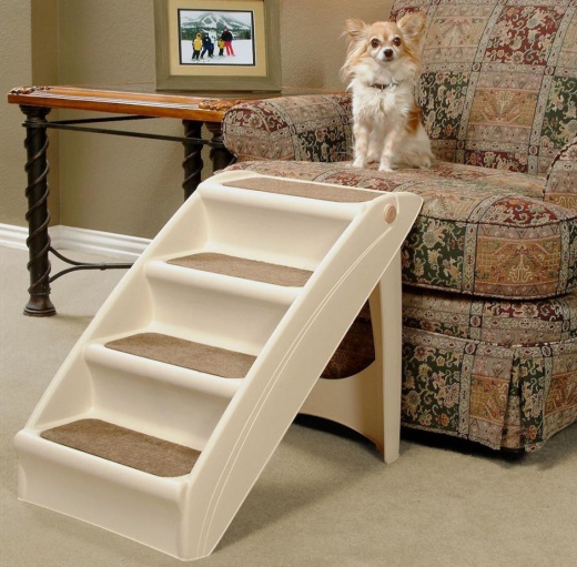 Solvit Products Cozyup Folding Pet Steps - Tan