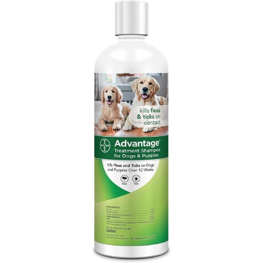 Advantage Dog Treatment Shampoo 24Oz - Flea & Tick Control