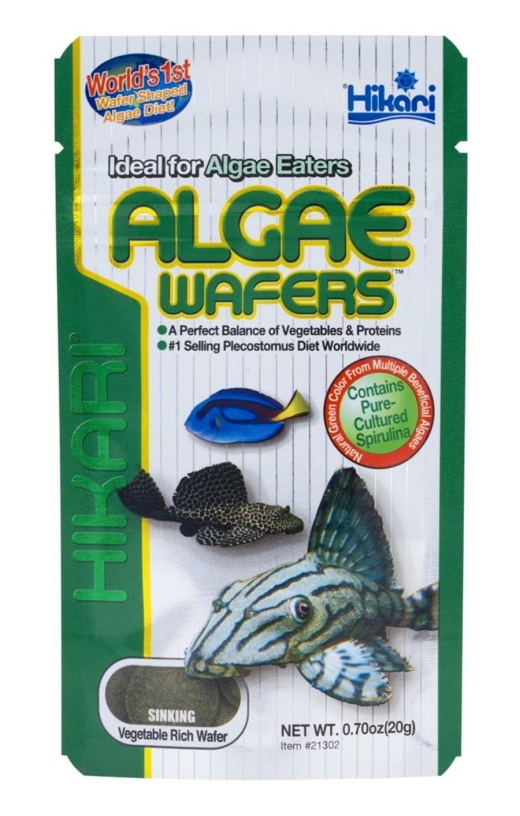 Hikari Usa Algae Wafers Rapidly Sinking Wafer Fish Food 0.7 Oz