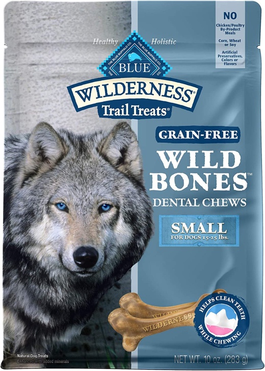 Blue Wilderness Bones Small 10Oz - Healthy Dog Treats for a Wilder Smile