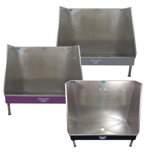 Groomer's Best Walk In Dog Grooming Tub 48In