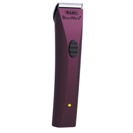 Wahl Bravmini Rechargeable Trimmers, Purple - Efficient Dog Grooming Made Easy