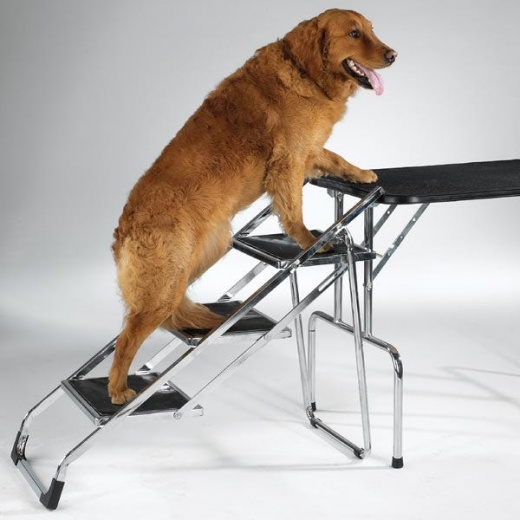Master Equipment Pet Stairs for Grooming Tables and SUVs