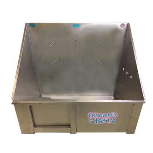 Groomer's Best Walk-Through Stainless Steel Dog Grooming Tubs