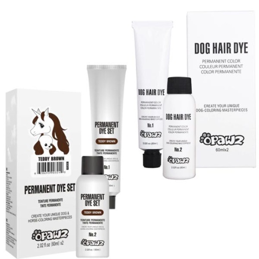Opawz Permanent Hair Dye + Developer , Brown