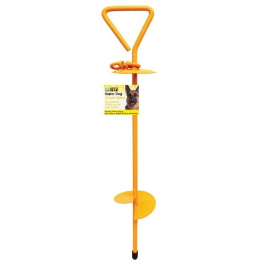 Guardian Gear Super Auger Stakes - Reliable Dog Tie-Out Solution