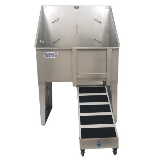 Groomer's Best Walk-Through Stainless Steel Dog Grooming Tubs