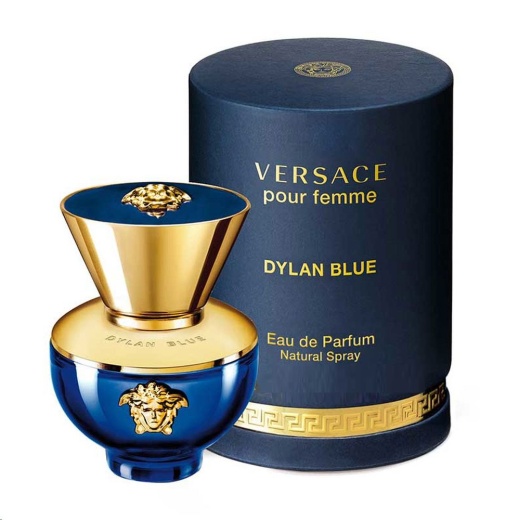 Versace Pour Femme Dylan Blue, 3.4 Oz EDP Spray for Women