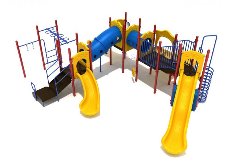 Grand Venetian Playground Structure with Interactive Games, Slides and Climbers