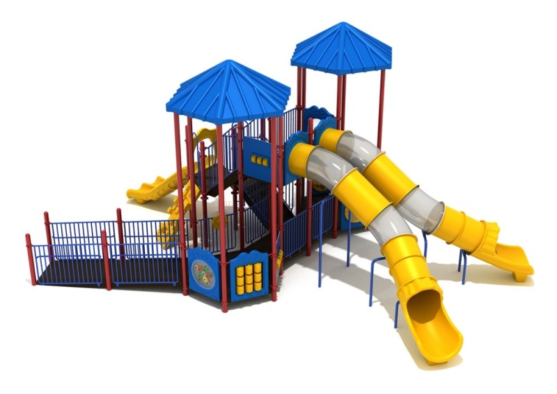 Lincoln Lookout Playground Structure with Interactive Games, Slides and Climbers