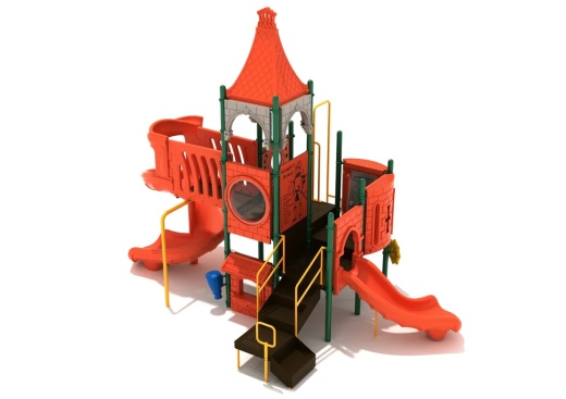 Winding River Lookout - Castle-Themed Playground Equipment