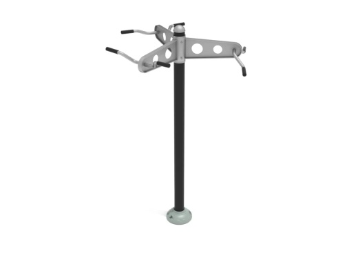 Triple Station Chin-Up Bars - Enhance Your Outdoor Fitness Experience