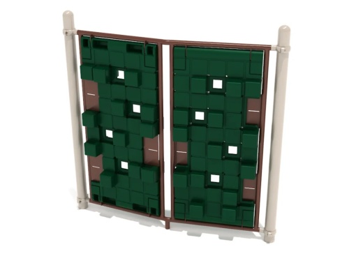 Pixel Half Zag Climbing Wall