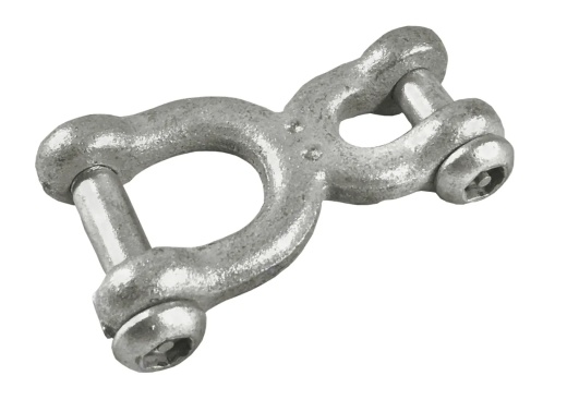 Double Clevis Connector for Secure Playground Connections