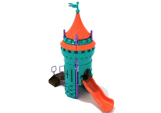 Jolly Court Jester Castle Play Structure for Kids