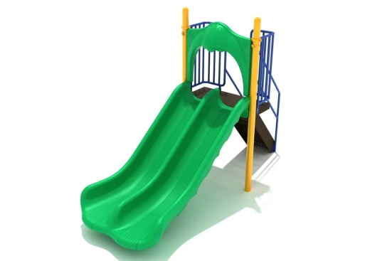 Fun and Safe 4 Foot Double Straight Slide