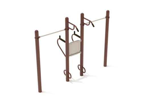Pull and Dip Station - Fitness Quad for Upper Body Strength