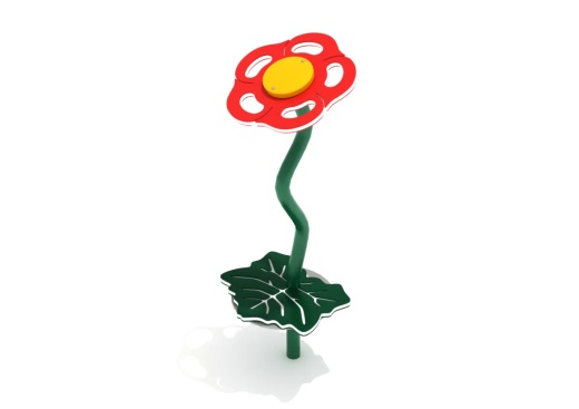 Flower Stepper With Leaf - Enhance Your Playground