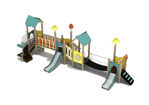 Oregon Cedar Canopy Quest Play Structure, Stainless Steel