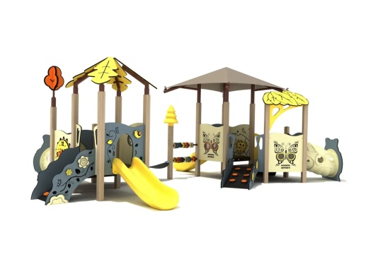Hydrangea Canopy Mini Play Structure, Saltguard