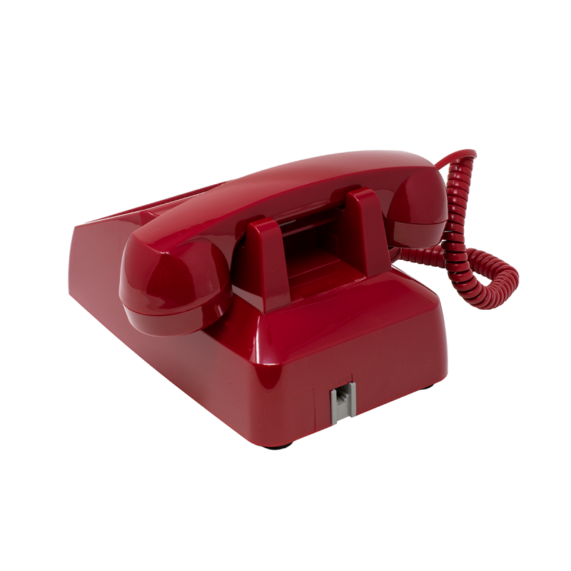 2500 Style Desk Phone No-Dial (Red)