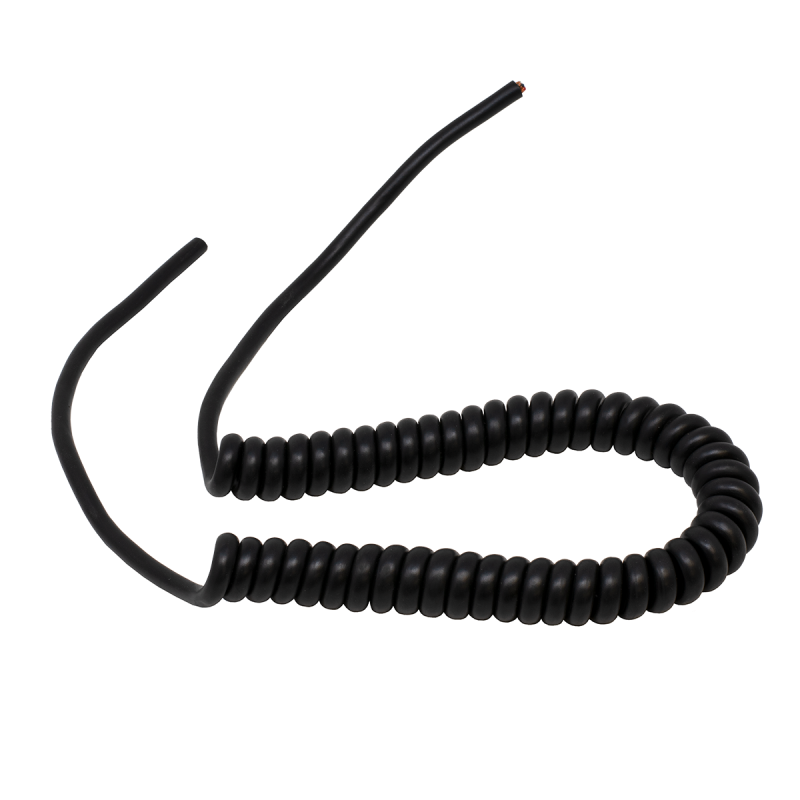 6 Conductor Shielded Black Handset Cord