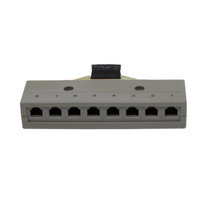 8 Port 3 Pair Harmonica With Male Amp Connector