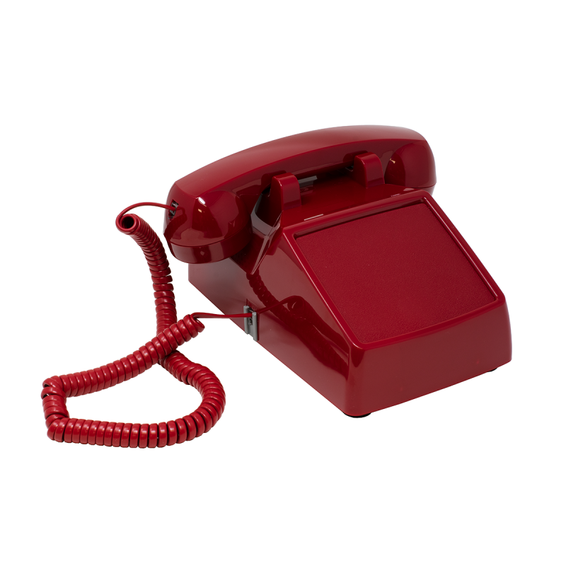 2500 Style Desk Phone No-Dial (Red)