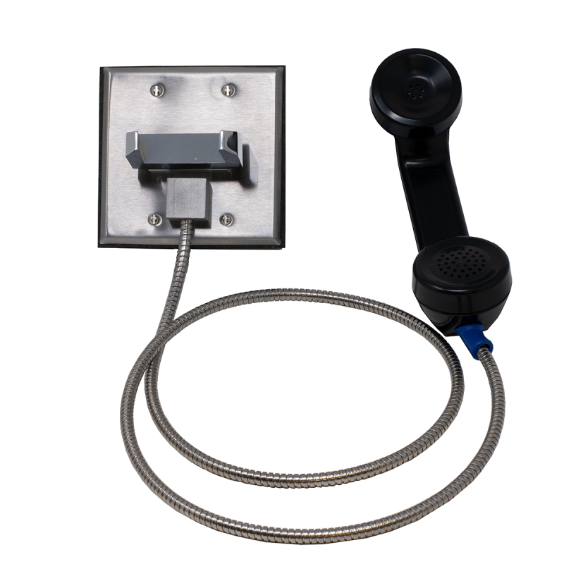 Outdoor Rated Telephone With Chrome Hookswitch