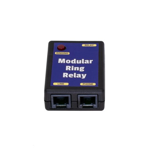 Modular Ring Relay - Bridge Across Analog POTS Line or Station Port