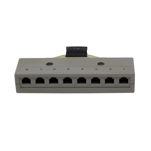 8 Port 3 Pair Harmonica with Male Amp Connector