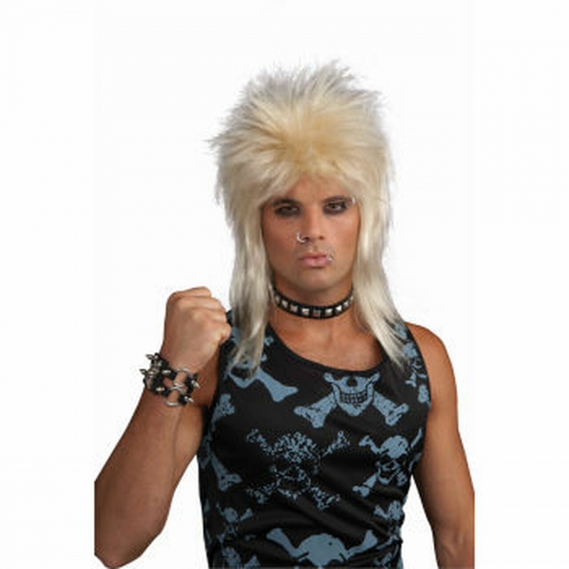 80'S Blonde Punk Rocker Billy Idol Costume Wig