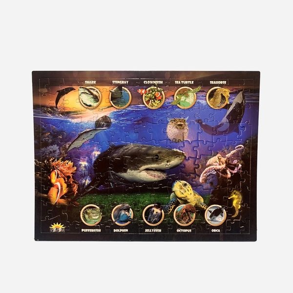 Popar Undersea 4D Smart Puzzle & App-150 Pcs